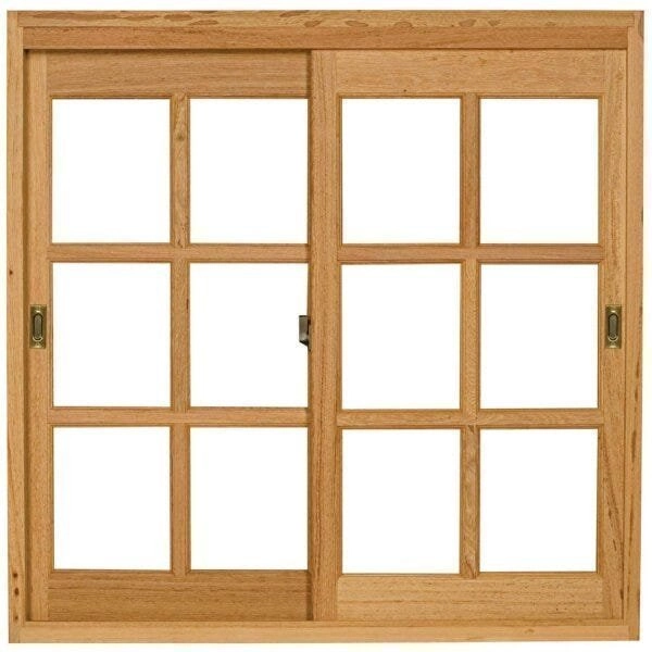 Janela De Correr Quadriculada Je221 Esel 120x100x12cm