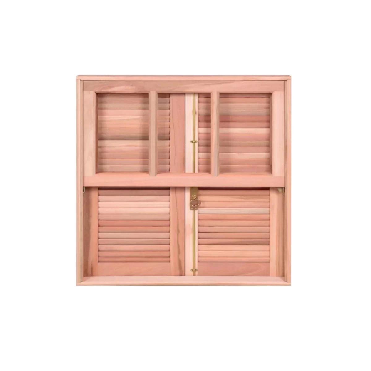 Janela Guilhotina Com Ferragem Je821 Esel 100x120x12cm