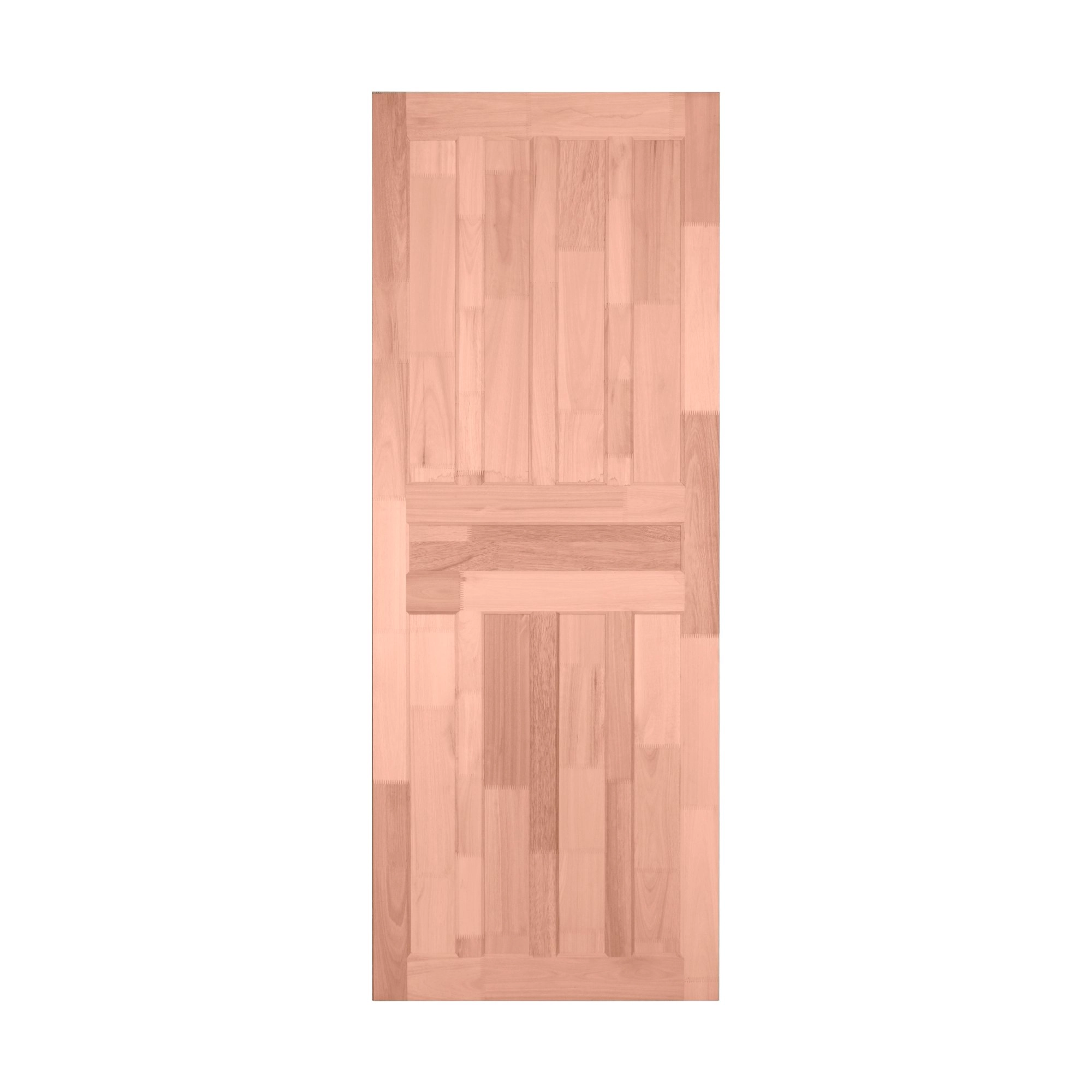 Porta De Madeira Folha 210cmx70cmx3cm Pe801 Pop Esel Natural