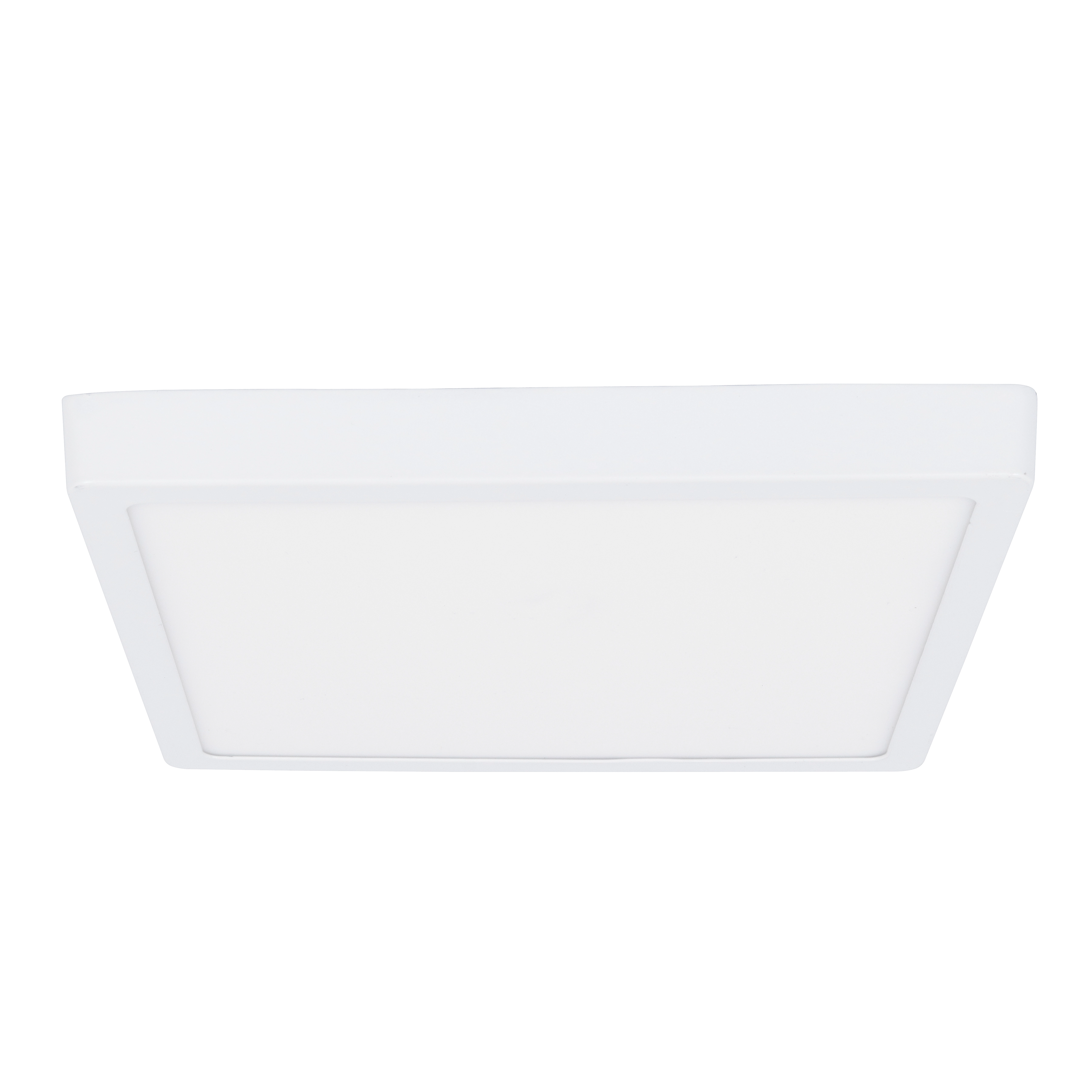 Painel de Led Sobrepor Quadrado Luz Amarela 24W Galaxy 30x30cm Branco Bivolt