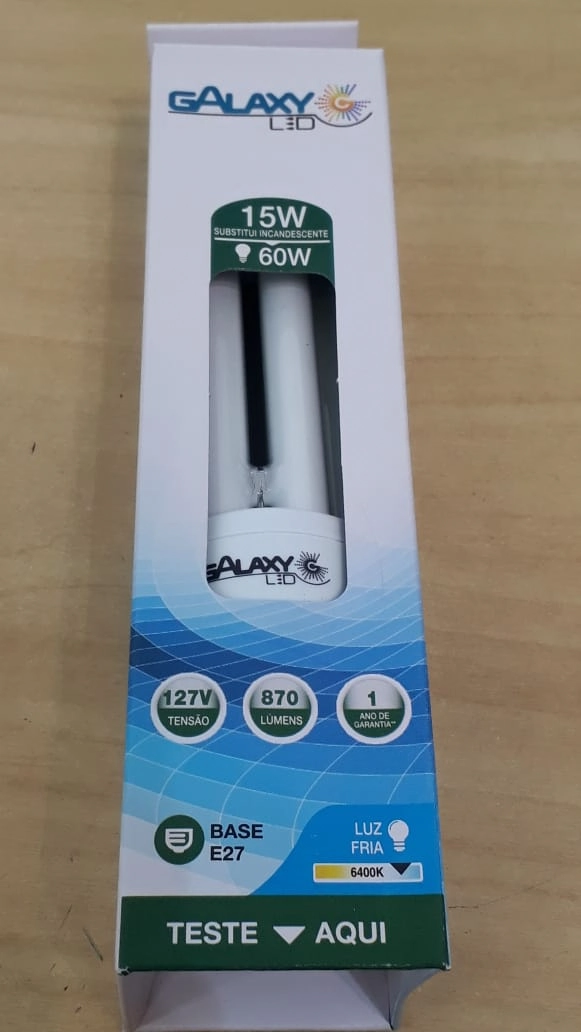 Lampada Galaxy Eletr. 3u 15w X 127v