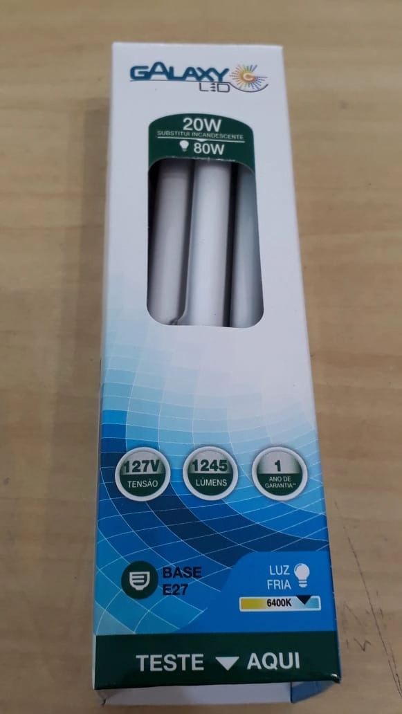 Lampada Galaxy Eletr. 3u 20w X 127v