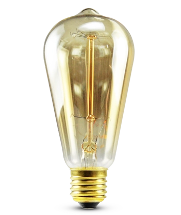 Lamp Filame Carbono Galaxy St64 40w 127