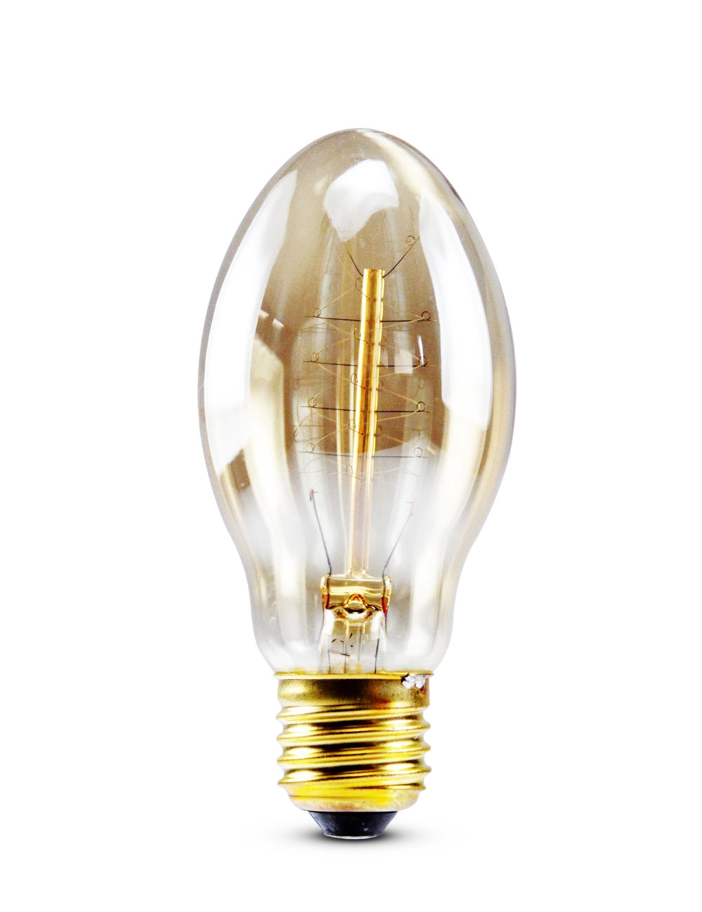 Lâmpada Filamento De Carbono Balão B53 E27 40w 2400k 127v Dimerizável