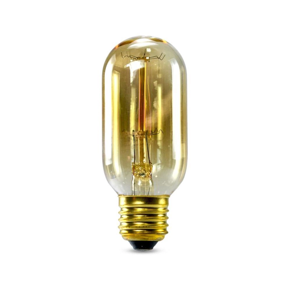 Lampada De Filamento De Carbono T45 25w Retro Luz 2400k