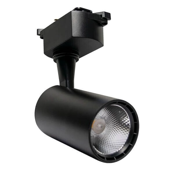 Spot Led 10w 3000k Para Trilho Eletrificado Bivolt Preto