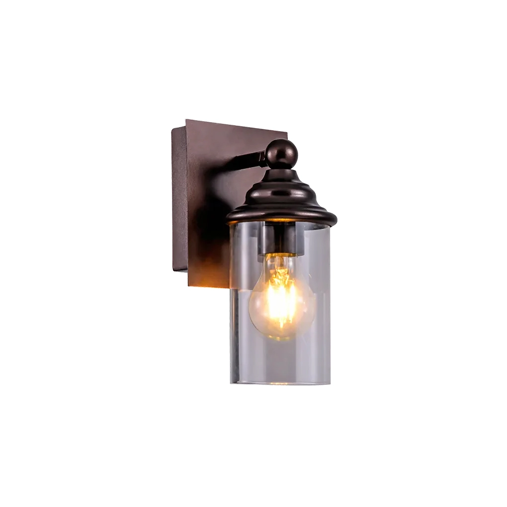 Arandela Colonial Alteza Marrom 23 5cm 1e27 Ip20
