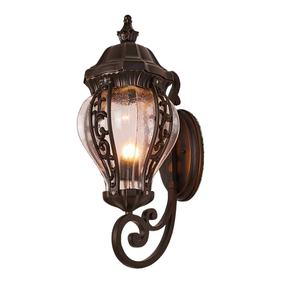 Arandela Colonial Amelia Bronze 1e27 Ip33