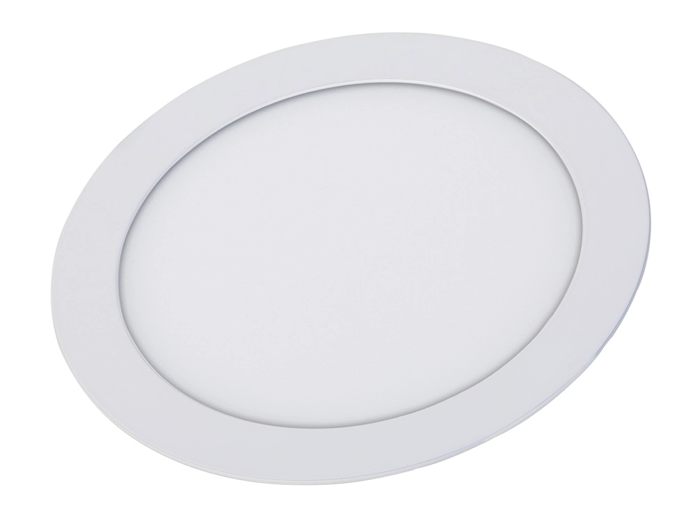 Painel Plafon De Embutir Redondo Branco 17cm Led 12w 4000k Bivolt