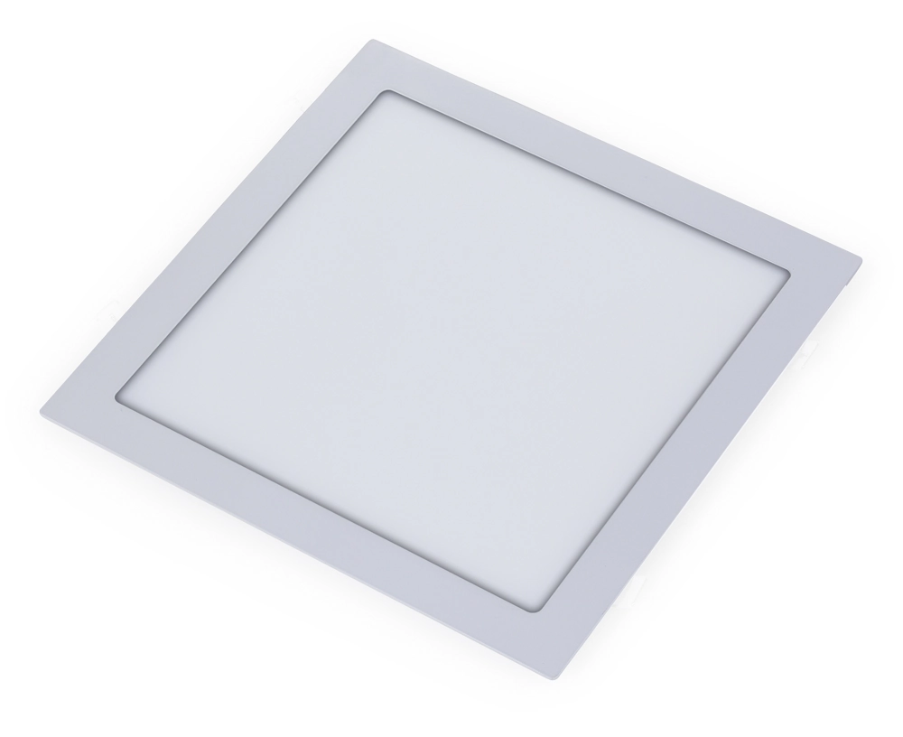 Painel Plafon De Embutir Quadrado Branco 17cm Led 12w 4000k Bivolt