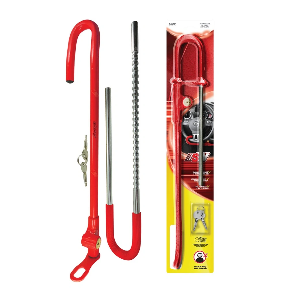 Trava Anti-Furto de Pedal Sw1004 com Algema - SW SW1004