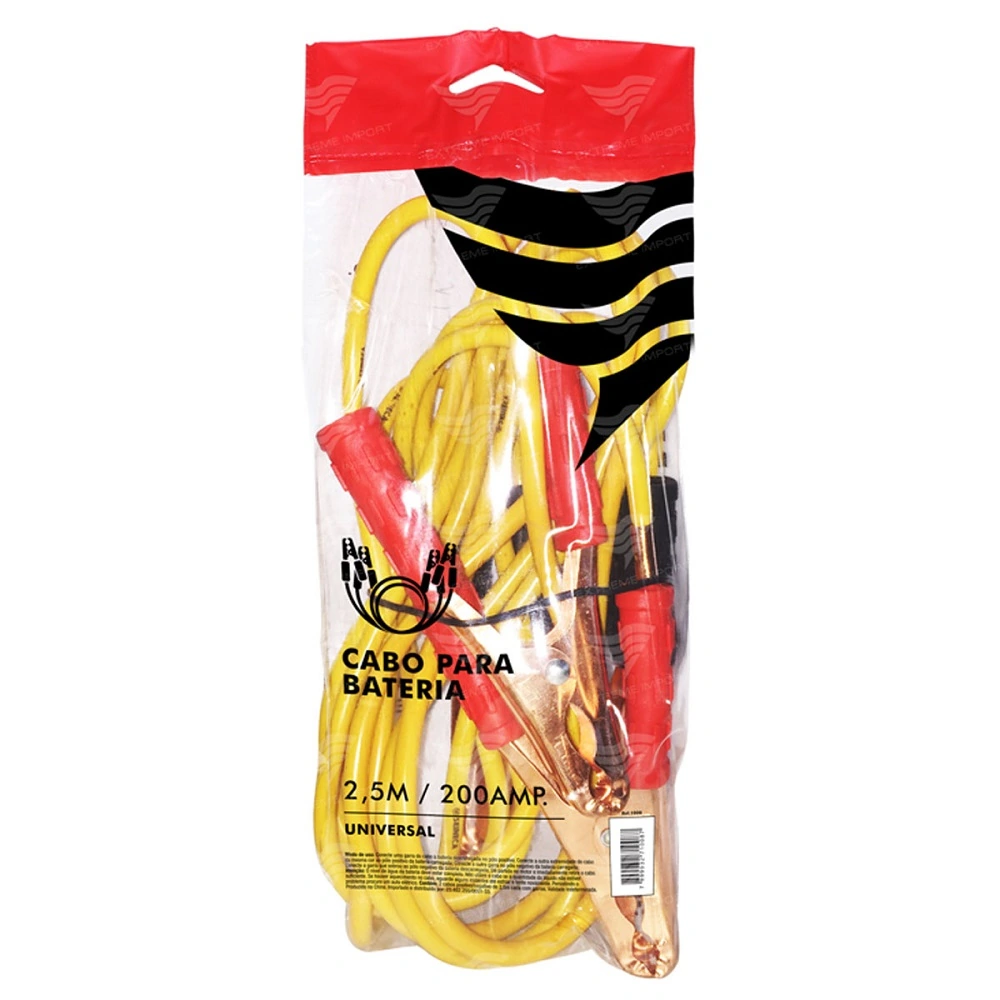 Cabo Auxiliar de Partida 2,5M 200Ah - SW MIX1008