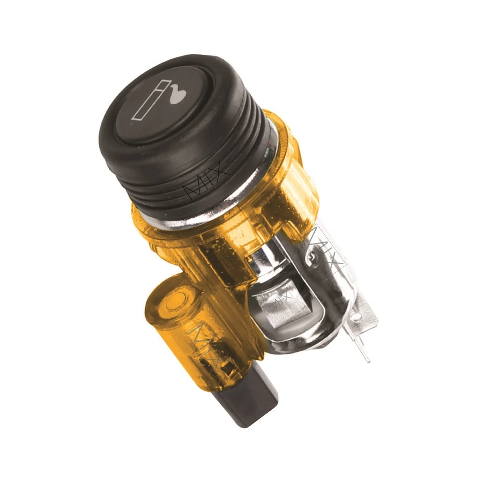 Acendedor de Cigarro Universal Laranja 12V - SW MIX1011