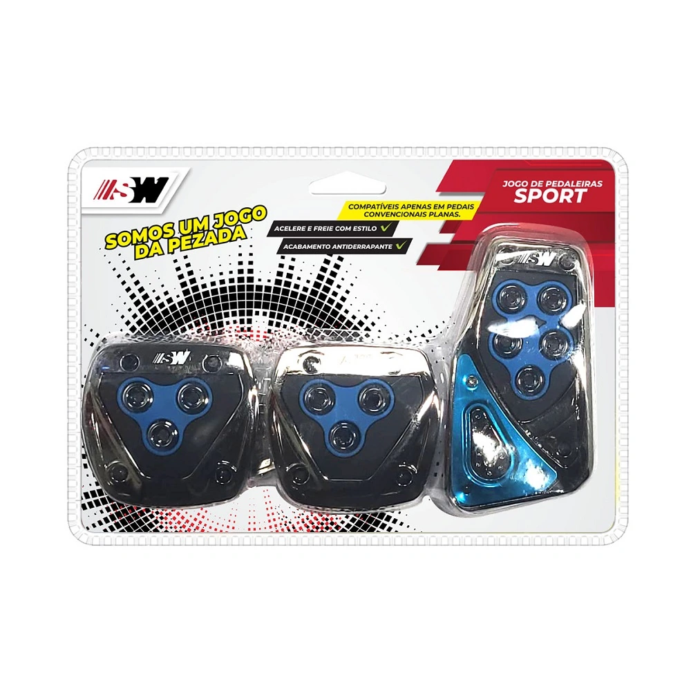 Capa de Pedal Esportivo Fast Azul - SW SW1054