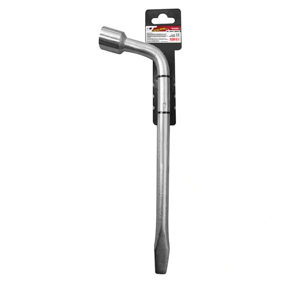 Chave de Roda "L" com Espatula 17mmX350mm Cromada - SW SW1057