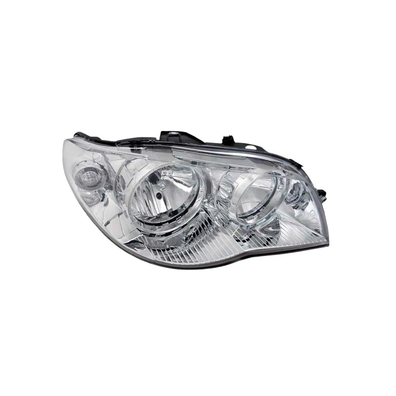 Farol Principal Lado Direito Máscara Cromada Aro Cromado H7/H7 - RTECH RTC1675