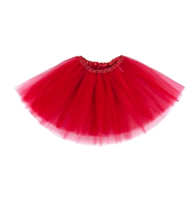 Saia Tule 40cm Vermelho Pf40003vm 1un