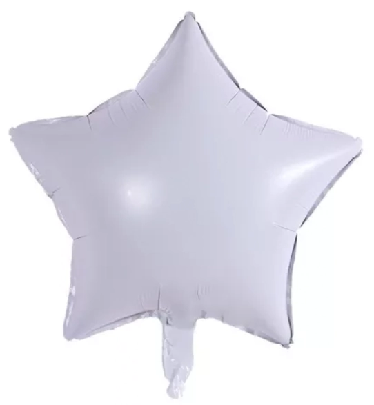 Balao Metalizado Estrela 18 Polegadas C/1 Un 266 Bran