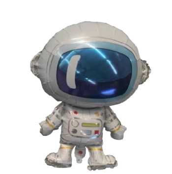 Balao Metalizado Astronauta 70cm