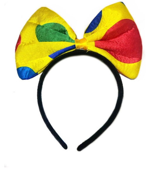 Tiara Laco Palhacinha 21x13cm