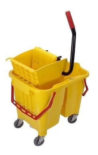 Carrinho De Limpeza Profissional Com Balde Espremedor W1