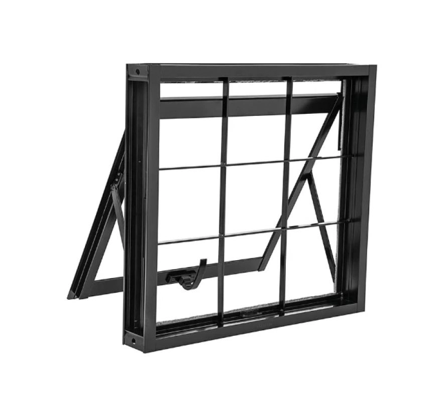 Maxim Ar Em Aço Galvanizado Gold Com Grade Quadriculada Preto - 60x80