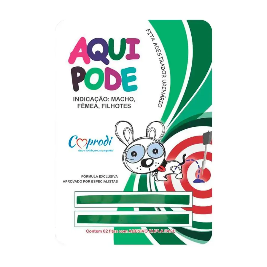 Adestrador Coprodi Aqui Pode Verde Com 2un