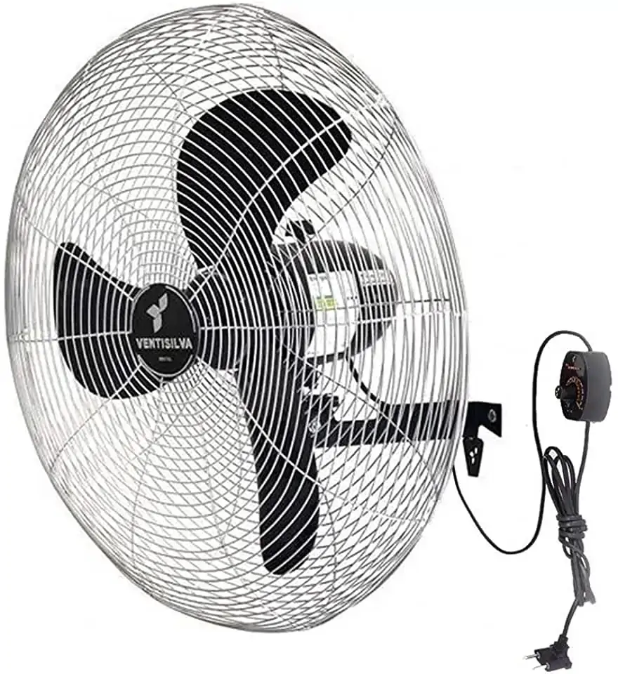 Vent Parede 65cm Pt/cr Bv Ventisilva
