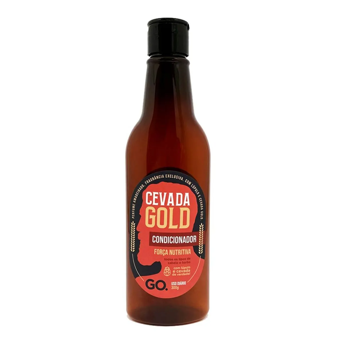 Condicionador 2 Em 1 Cabelo E Barba Cevada Gold Forã A Nutritiva Go. 300g