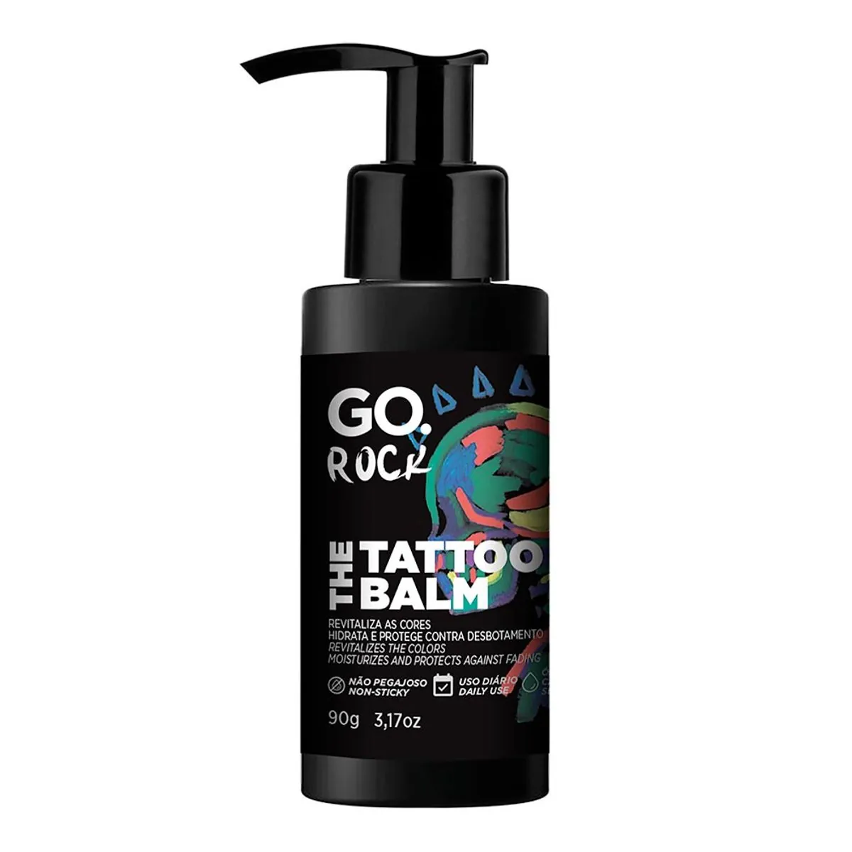 Balm Para Tatuagem Go. Rock Frasco 90g