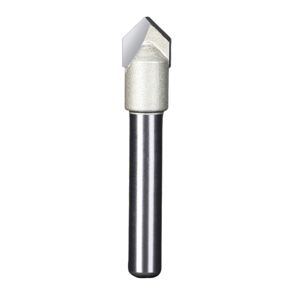 Fresa Gravadora V-bit 90 Graus Haste 6mm Corte 5/16 ( 8mm )