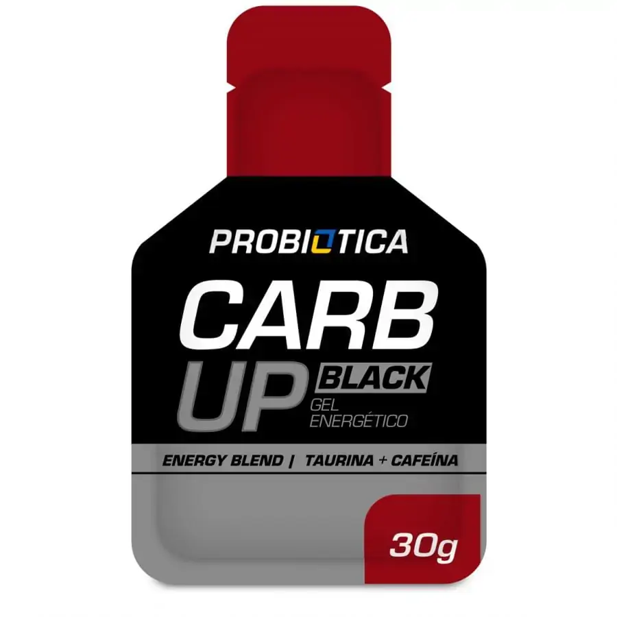 Carb-UP Black Taurina+Cafeína 30g Cada 10 Sachês Probiótica