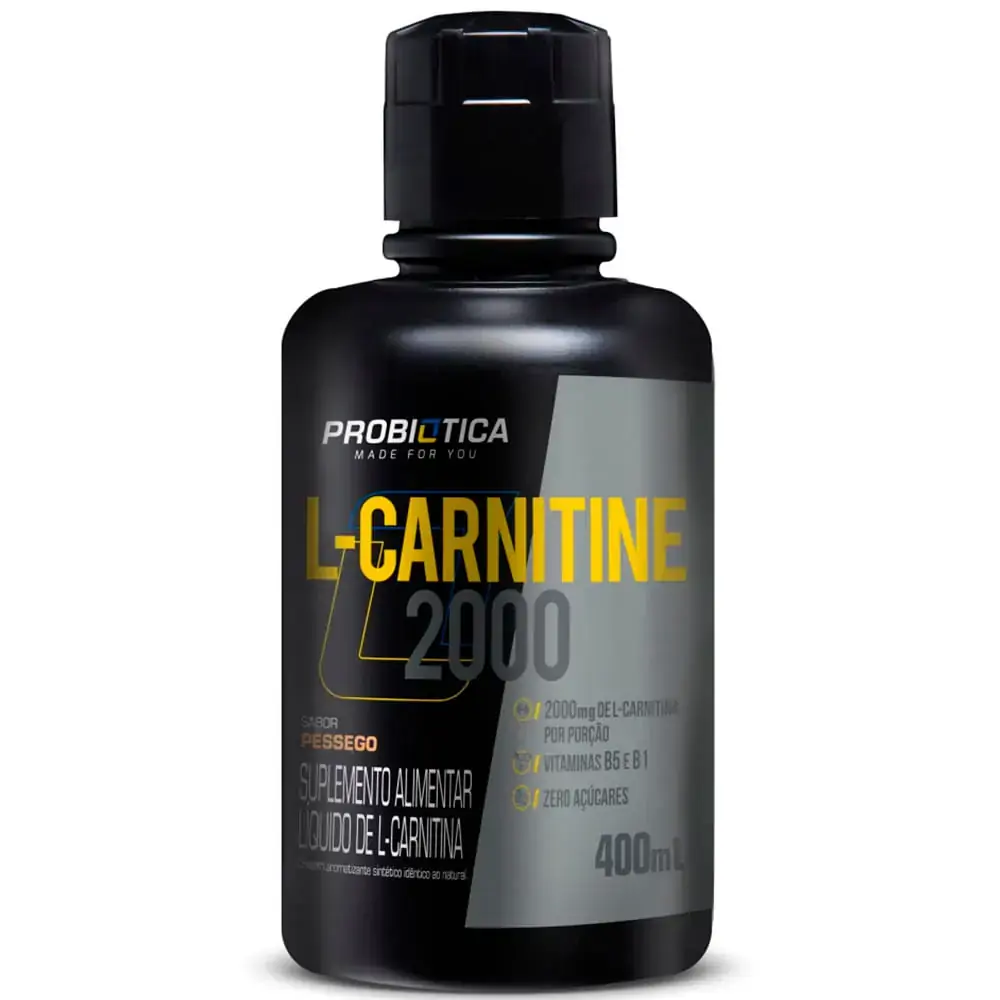 L Carnitina 2000 Pessego 400ml Probiotica