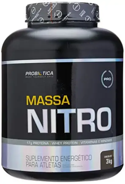 Massa Nitro No2 3kg Chocolate Probiotica
