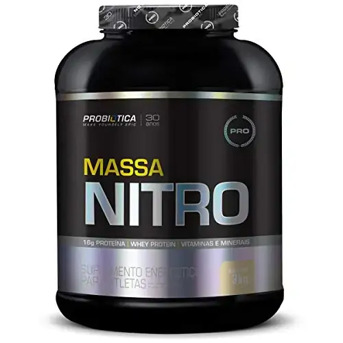 Massa Nitro 3kg Baunilha Probiotica