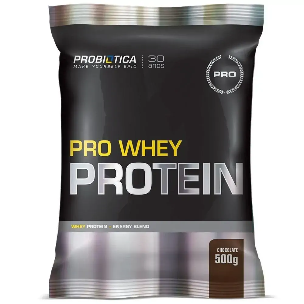 Pro Whey Protein 500gr - Probiótica Sabor:Chocolate