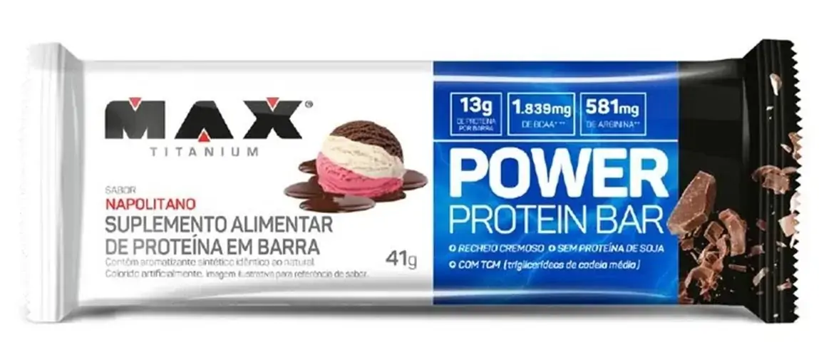 Max Power Protein Bar Napolitano 41g