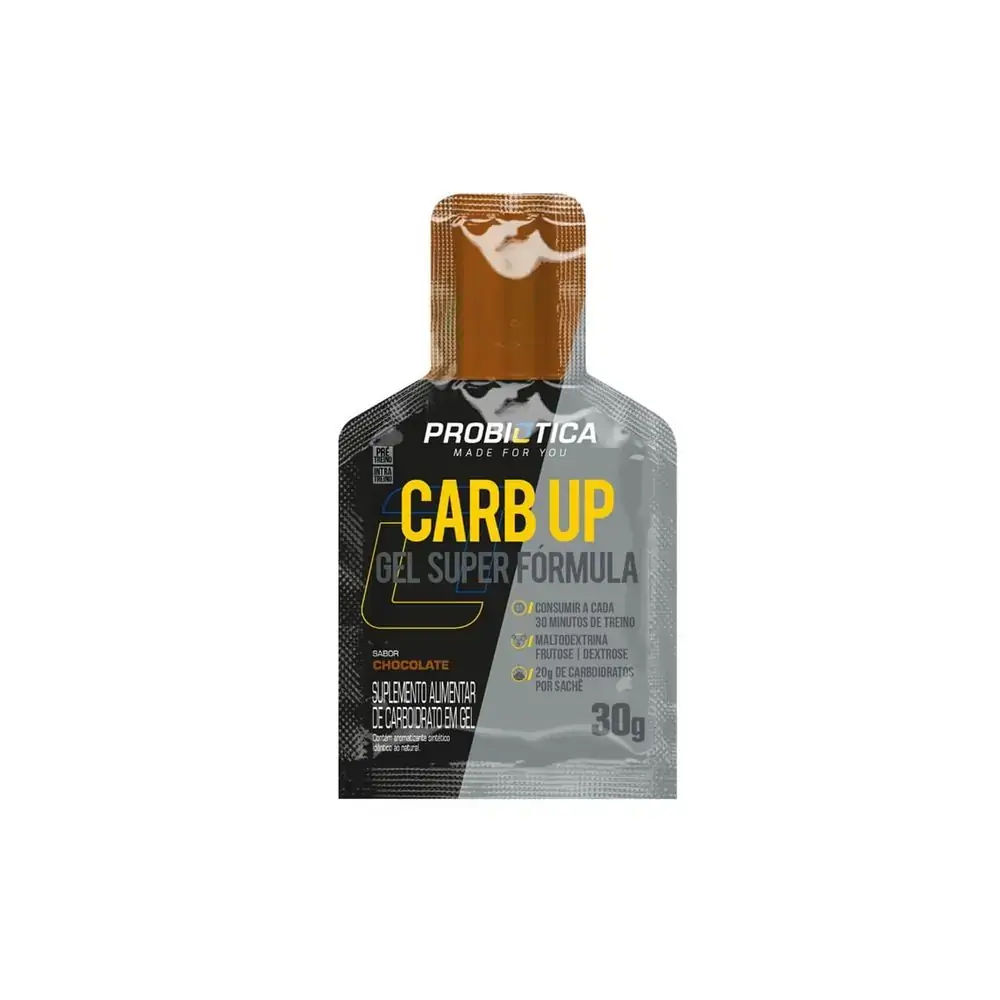 Carb Up Gel Super Formula Chocolate Probiótico 30g