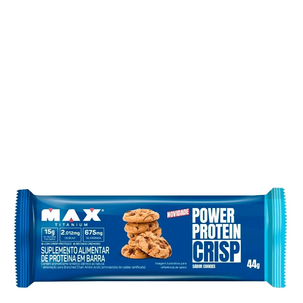 Barra Prot Max Titanium 44g Power Cookie
