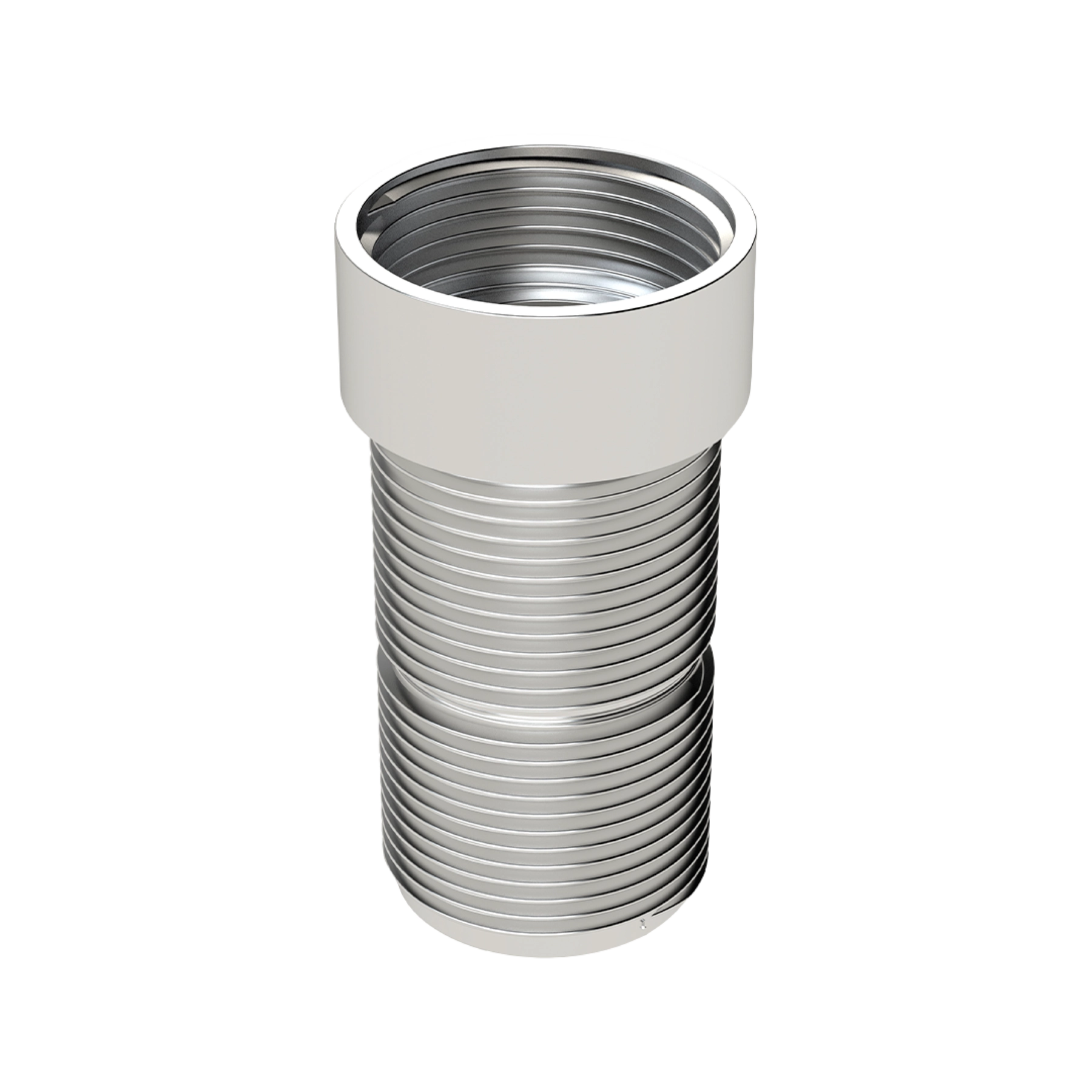 Prolongador para Válvula Lavatório 7/8" ABS Rosca Externa Cromada Blukit