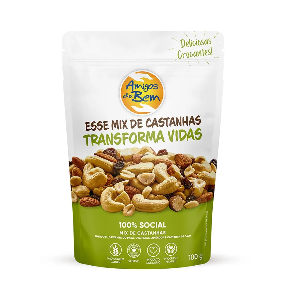 Mix de Castanha Amigos do Bem 100g
