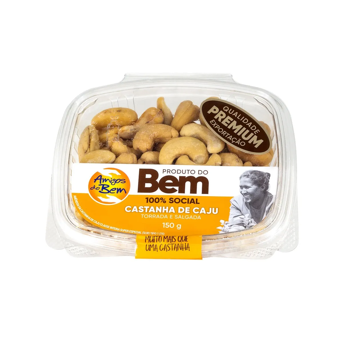Castanha de Caju Premium Amigos do Bem 150 g