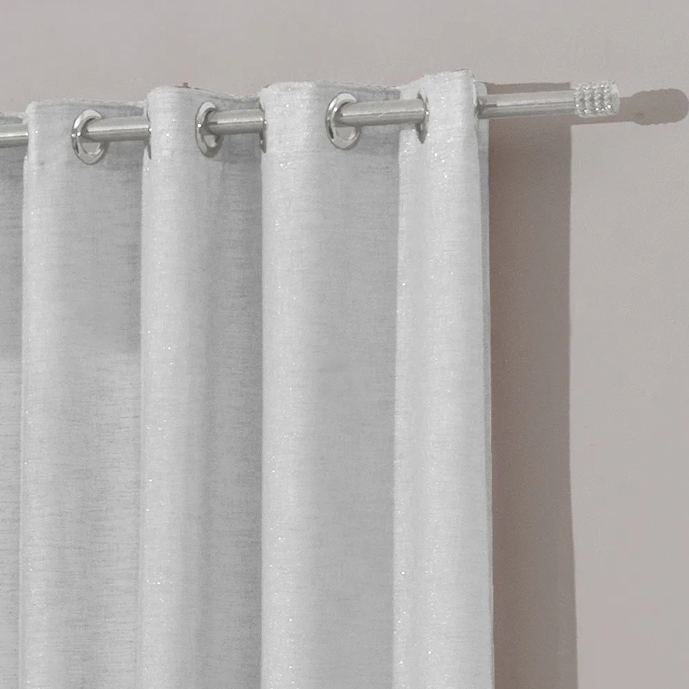 Cortina Duplex Glam Branco 3.00x1.70m 601045216201011.12 Bella Janela