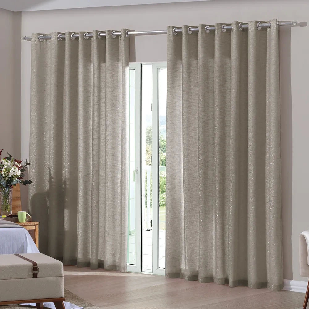 Cortina Duplex Glam Latte 3.00x2.30m 601045203901011 899 Bella Janela