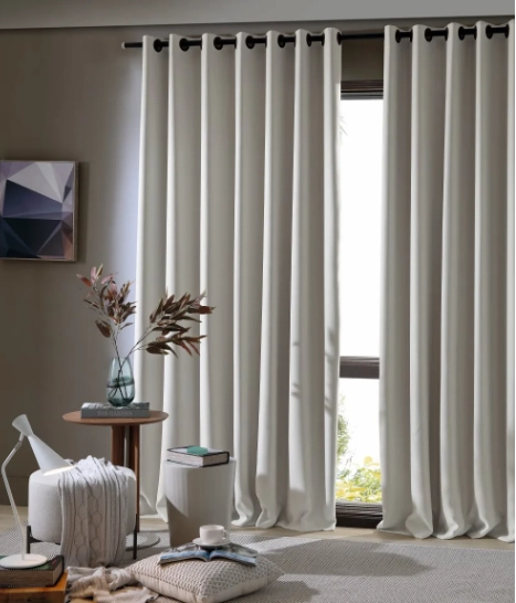 Corta Luz Tecido Liso Marfim 3.60x2.50m 645035304801021.11 Bella Janel