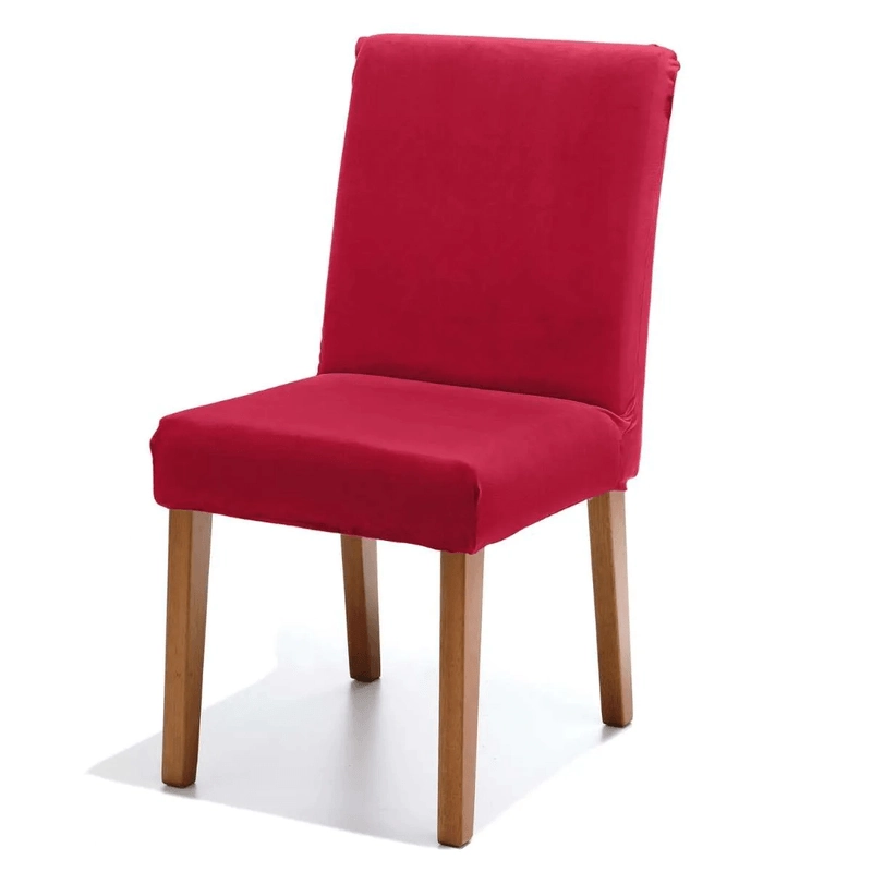 Capa P/ Cadeira Malha Vermelho U