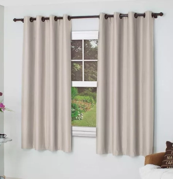 Corta Luz Uni 2mx1.60m Rubi Areia Bella Janela