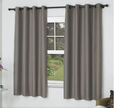 Corta Luz Uni 2mx1.60m Rubi Taupe Bella Janela