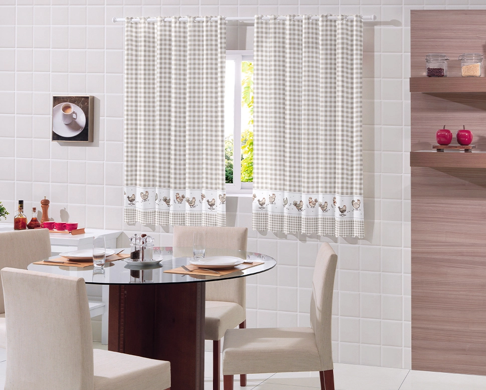 Cortina Cozinha Passabarra Luna Chicken 220x120cm 750016917401011 223