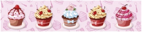Faixa Digital Mod907 Cupcake 7033